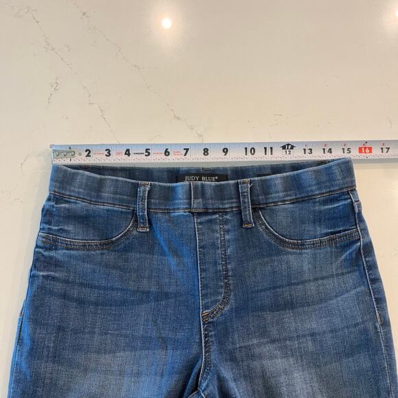 Judy Blue Boyfriend Fit Pull on Jeans size 7/28 - Picture 8 of 9